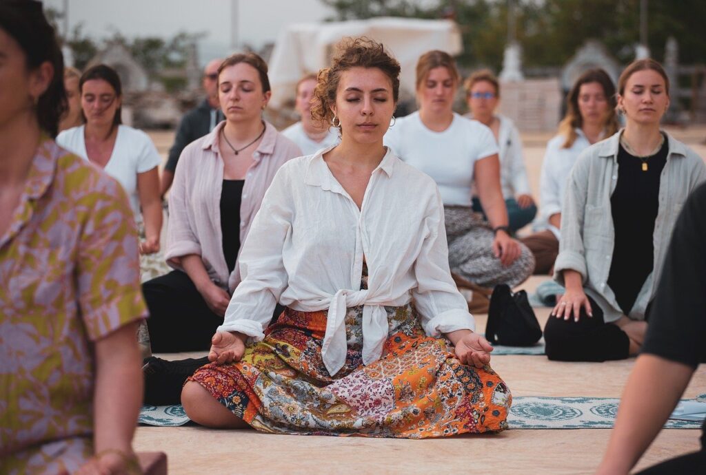 Small Group Session Yoga Nidra on Ibiza with Bootcamp Coach Ibiza